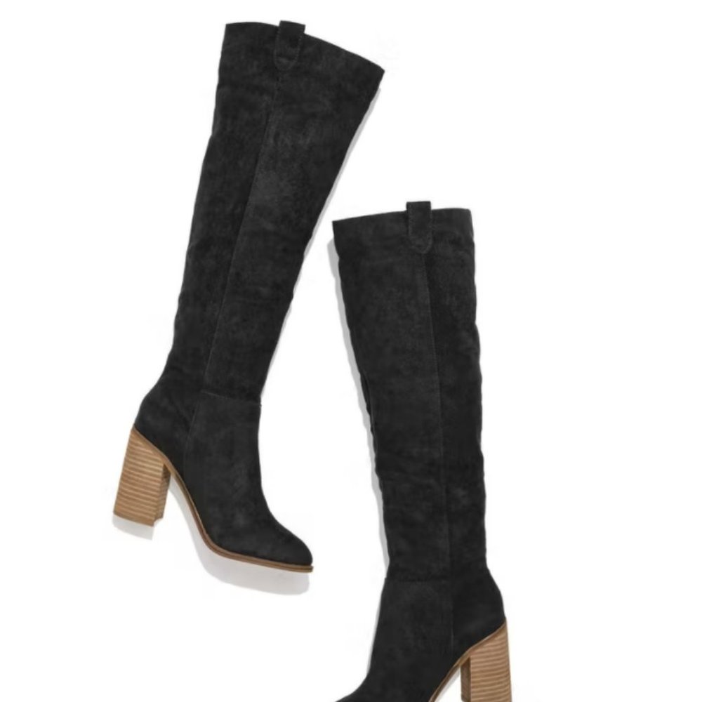 VICI SAINT SLOUCH BOOT - BLACK